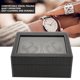 thumbnail image 5 of Caja De Enrollador De Reloj Automático Silencioso Con Motor De Núcleo Antimagético De Cobre Puro Para 4+6 Relojes Con Visualización De PU Resistente Al Desgaste, 5 of 7