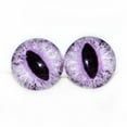 thumbnail image 4 of Light Purple Cat or Dragon Glass Eyes, 4 of 4