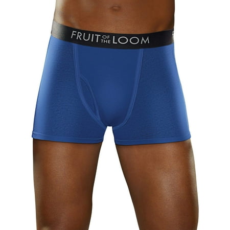 Fruit of the Loom Men's Breathable Cotton Micro-Mesh Short Leg Boxer Briefs, 3