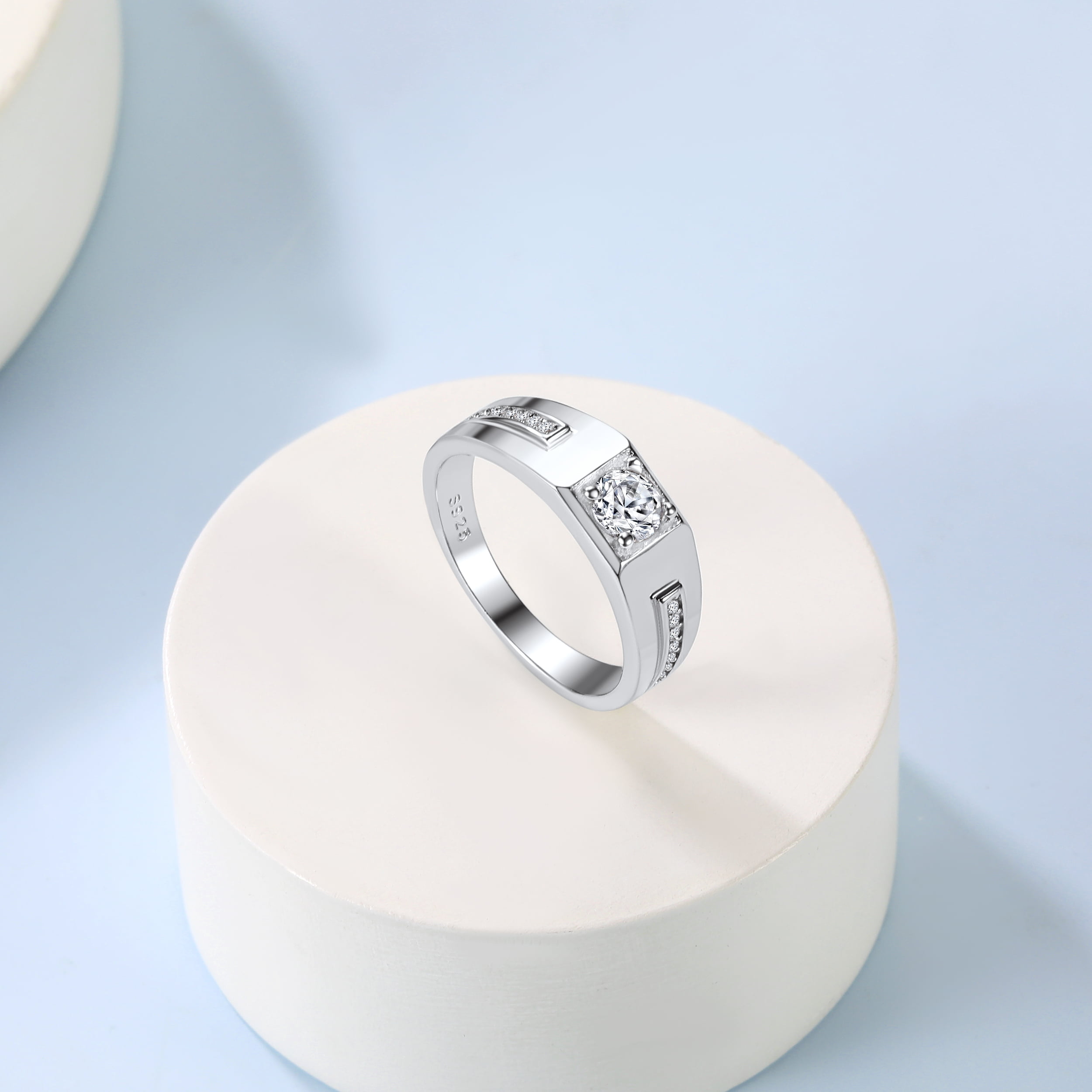 Designer 92.5 Sterling Silver Ring For Men Love Letters at Rs 100/gram |  925 खरी चांदी की अंगूठी in New Delhi | ID: 19871703433