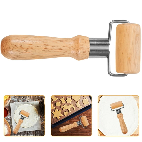 Kitchen Tool Bakery Tools Rolling Pin Convenient Roller Wooden for Stainless Steel