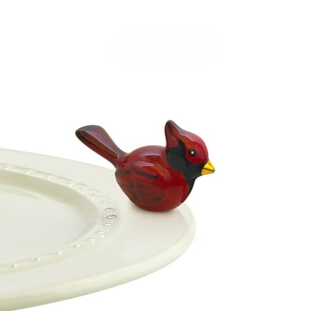 - Nora Fleming mini Cardinal Platter Ornament