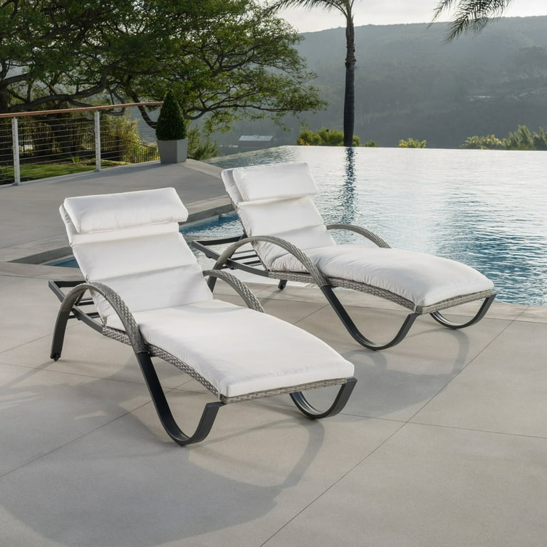 RST Brands Cannes Chaise Lounge Set of 2 Walmart
