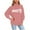 F-Pink, variant on larppty Women Christmas Merry Sweater Cute Letter Print Christmas Knit Pullover Long Sleeve Crew Neck Knitted Holiday Top（Dark Green，S）