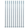 thumbnail image 3 of Half Thread  10 Pcs Half Thread  Fine Thread Carbon Steel Sturdy Lengthened Hex Half Tooth, 3 of 8