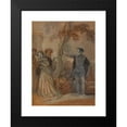 thumbnail image 2 of Robert Smirke 15x18 Black Modern Framed Museum Art Print Titled - Malvolio Abusing Maria, Fabian and Sir Toby (1822), 2 of 5