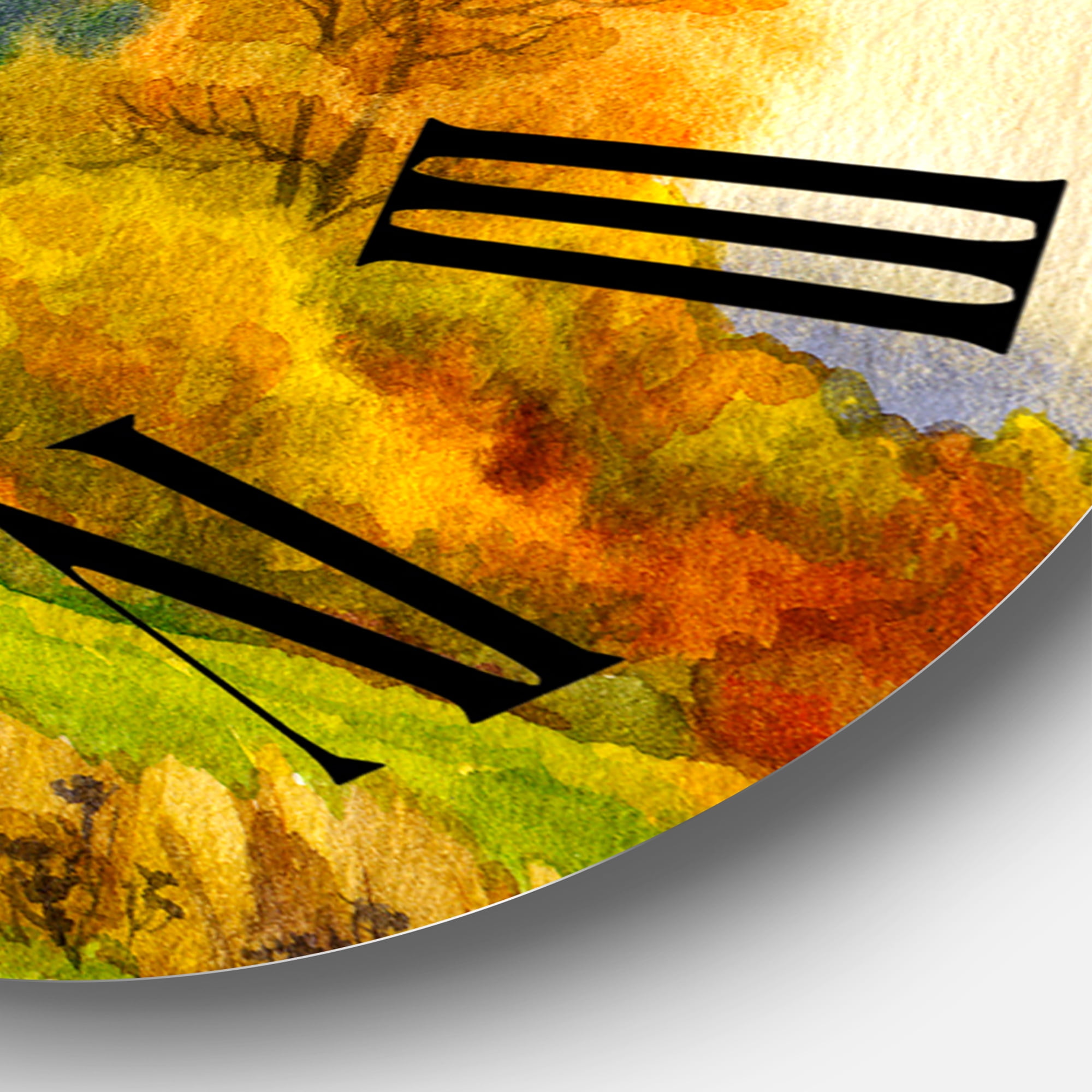 Designart 1 in Quartz Wall Clock