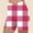 Hot Pink, variant on Rezuofi 2 Pcs Skorts for Woman with Pockets 16" Golf Athletic Skirts Scalloped Hem Tennis Skirt Dressy Casual