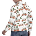 thumbnail image 6 of Honeii Camp Van Pattern Mens Hoodies Men's Loose Sleeve Sweatshirt,Pullover Hooded Sweatshirt for Men,Essentials Hoodie-Large, 6 of 7