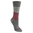thumbnail image 3 of Genuine Dickies Women's Charcoal Fiber Plaid Thermal Crew Socks, 2-Pack, 3 of 4