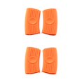 thumbnail image 1 of Moyic 2 piezas de soporte para mango de olla, funda aislante, Protector antideslizante resistente al calor, Clip de silicona grueso para Type6 NO6, 1 of 6