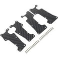 thumbnail image 1 of SUTENGDA 1 Set Carbon Fiber Front Rear Suspension Arm Protection Plate Cover For Traxxas 1/8 4WD Sledge Monster RC Truck, 1 of 13