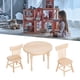 thumbnail image 5 of Dollhouse Dining Set, Ideal Present Doll House Table Chair For Decoration ANGGREK Otros, 5 of 8