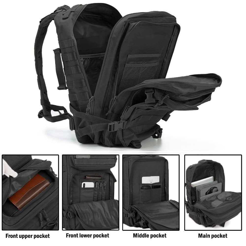 Haadid 45L Tactical backpack & Tactical Toiletry Bag