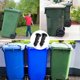 thumbnail image 4 of 3 Pairs of Wheelie Bin Lid Hinge Pins, 67mm x 31mm Black Plastic Fit for 240L Household Wheelie Trash Bins, 4 of 4