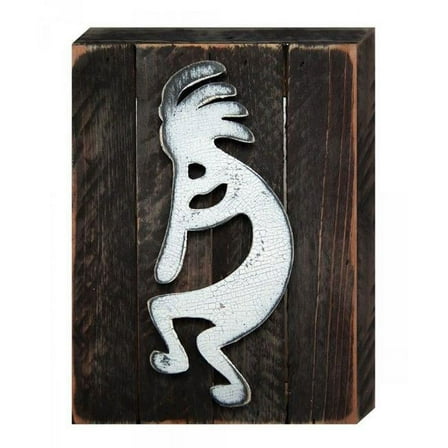 Kokopelli Art on Board Wall Decor