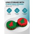 thumbnail image 2 of SPORTS WORLD VISION Estuche para lentes de contacto 3 piezas Navidad, 2 of 7