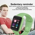 thumbnail image 2 of YSTINNG 1.4inch Smart Watch 150mAh Step Counter Alarm Incoming Message Alert Sports Mode Waterproof Fitness Watch for IOS 9.0 for Android 5.0 Smartphone B311-2707, 2 of 5