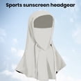 thumbnail image 3 of CHUANK Capuche Solaire Respirante Confortable Été Rafraîchissante Protection uv pour Cyclisme en Extérieur, 3 of 6