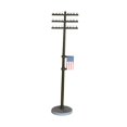 thumbnail image 2 of 1/100 Model Telephone Pole DIY Decoration Train Layout Decoration for Sand Table C, 2 of 9