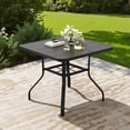 thumbnail image 2 of STARY Patio Dining Table 35"x35", Square Outdoor Dining Table with 1.57" Umbrella Hole for Patio Graden Backyard and Poolside, 2 of 8