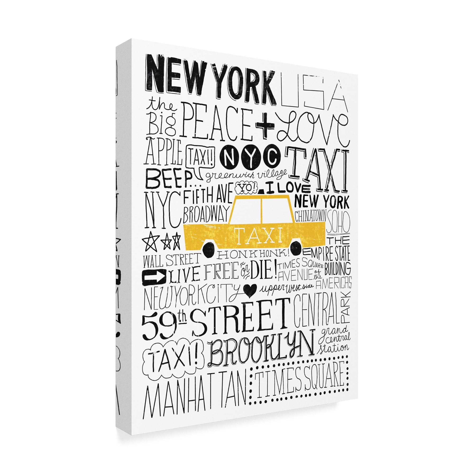 Trademark Fine Art 'Iconic NYC III' Canvas Art by Michael Mullan