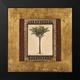 thumbnail image 2 of Mindeli 12x12 Black Modern Framed Museum Art Print Titled - Stately Palm I, 2 of 5