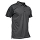 thumbnail image 1 of Playeras Elvqul Hombre Negro Casuales Elástica Manga Corta sin Estampado con Solapa Botones, 1 of 3