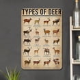 thumbnail image 2 of HELLOYOUNG Vintage Metal Deer Wall Art 20x30 Inch Rustic Iron Painting Farmhouse Decor for Living Room Bedroom Indoor Rustproof, 2 of 6