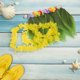 thumbnail image 4 of Greenadscape 1Jgo Traje Hawaiano Femenino Falda De Con Collar Luau Para Fiesta Tropical, 4 of 8