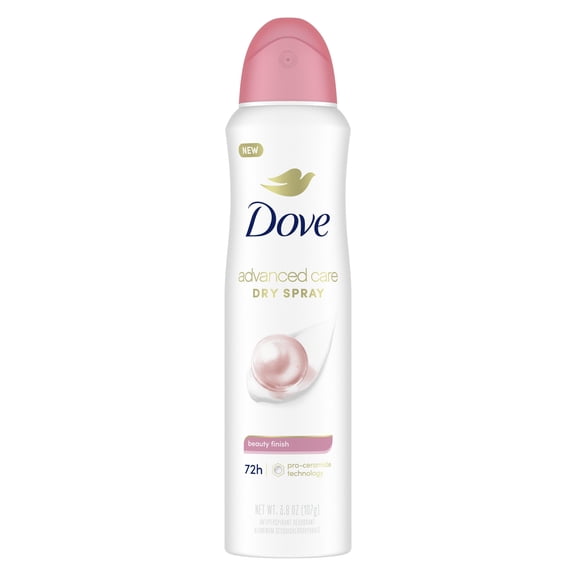 Dove Dry Spray Antiperspirant Deodorant - Beauty Finish - 3.8 oz