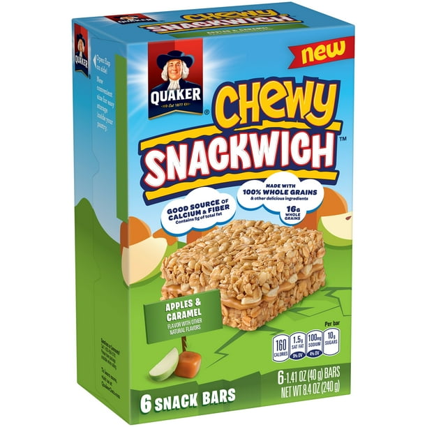 quaker big chewy sweet and salty