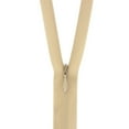 thumbnail image 2 of COSTUMAKERS Invisible Closed-End Zipper 55 cm (21.7 in), Light Beige, #2.5 Nylon Coil, 2 of 3