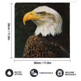 thumbnail image 2 of BCIIG Bald Eagle Reusable Activity Hand Towels - Set of 2, Quick Dry Microfiber Towels for Kitchen and Home Decor 4pcs, 2 of 8