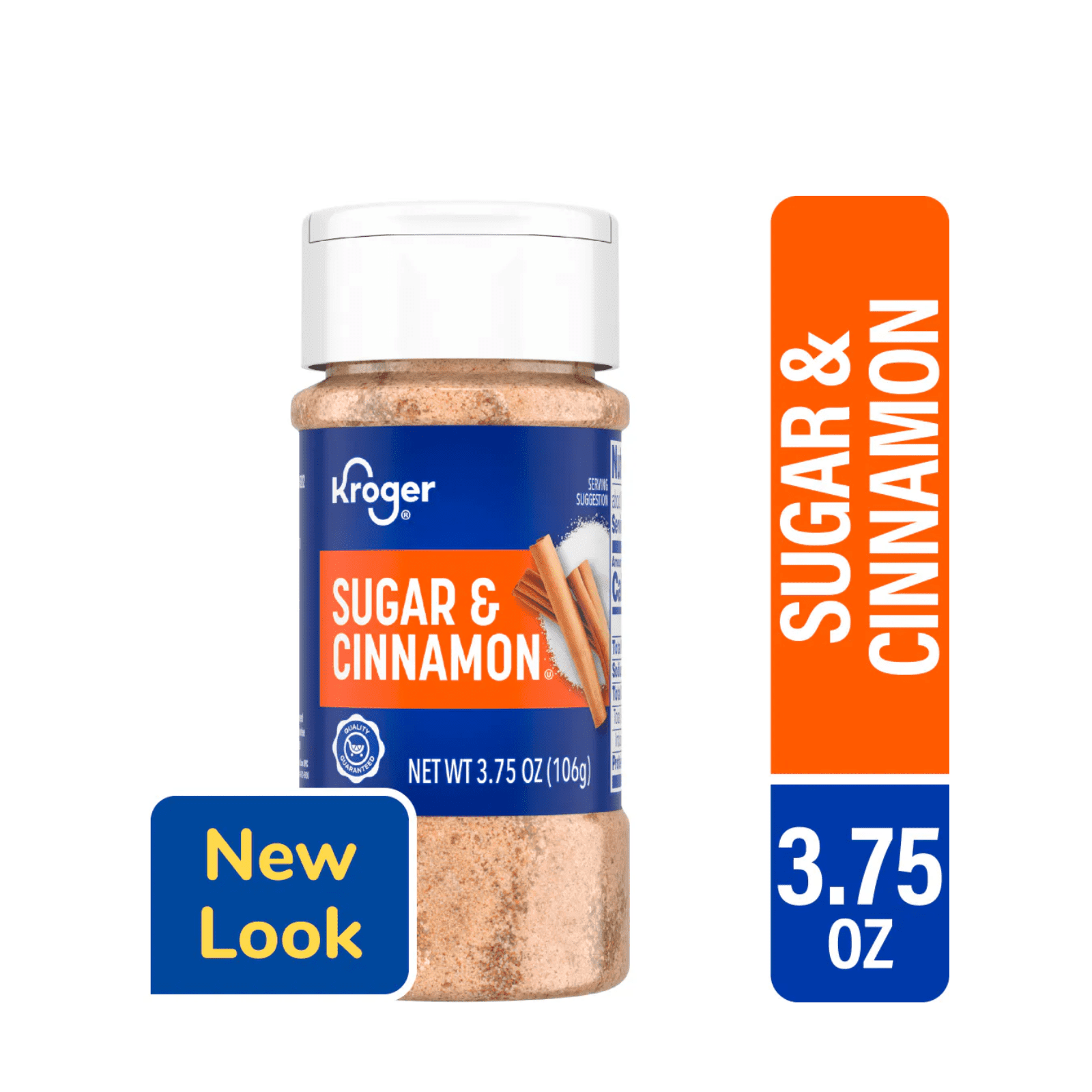KG Sugar and Cinnamon 3.75 OZ , 2 Pack + Bonus
