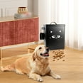 thumbnail image 4 of Large Capacity Metal Pet Food Storage Container with Secure Sealing Lid and Convenient for Home and Travel Use, 4 of 4