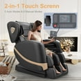 thumbnail image 5 of Znines Massage Chair Full Body, Zero Gravity Massage Chair with 10 Fix Rollers, Heating, Foot Massage, Bluetooth Speaker,Black, 5 of 8