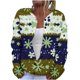 thumbnail image 2 of Sudadera de manga larga con capucha y bolsillos para mujer, estilo casual, con estampado de moda, de poliéster, 2 of 5