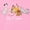 Pink, variant on Disney Pets Girls Embroidered Graphic Tee with Short Sleeves, Sizes 4-16