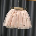 Entyinea Girl's Tutu Skirt Sparkle Glitter Shiny Pleated Skirts Dance