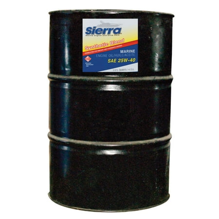 Sierra 18-9440-7 25W-40 Synthetic Blend Engine Oil - 55 Gallon