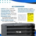 thumbnail image 4 of ACiQ 2 Ton 13.4 SEER2 92% 40000 BTU Propane Gas Furnace & Air Conditioner System - R32, Single Stage, Upflow | Central Split, Evaporator Cased Coil, AC/Heating Unit, 4 of 9