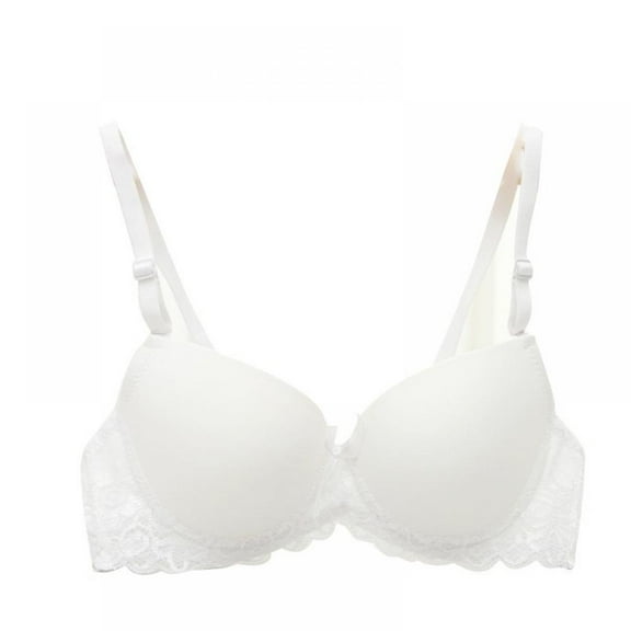 Push Up Bras for Women Plus Size Floral Lace Underwire Bra Adjustment Push Up support Bra Sexy Lace women Bra 32A~34B