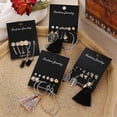 thumbnail image 4 of Juego de pendientes para mujer Yashi Pendientes de perlas 2020 Geométricos con forma de corazón H11-0383-10, 4 of 4