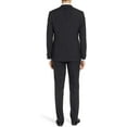 thumbnail image 4 of Caravelli Men's 60501 Slim Fit Two-Piece Notch Lapel Tuxedo Suit Set - Black - 54R, 4 of 4