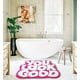 thumbnail image 2 of You Look Good Bathroom Mat Peach, 2 of 4