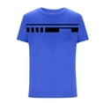 thumbnail image 5 of Men's Graphic Tee Shirt with Pocket, Shirts under $5 for Mens, Shorts Sleeve Crewneck Tops,Light Blue Mens and Big Men's XXXL, 5 of 5