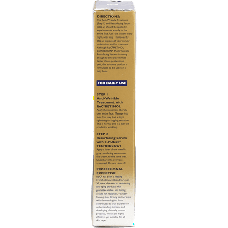 RoC Retinol Correxion Max Wrinkle Resurfacing System, 2 Piece Set