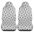 thumbnail image 1 of LAKIMCT Dog Paw Car Seat Covers Vehicle Front Seat Covers Universal Fit Seat Protector, 1 of 1