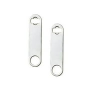 Update International BO-7F Stainless Steel Hand-Held Flat Bottle Opener, 7-Inch, Pack of 12 by Update International